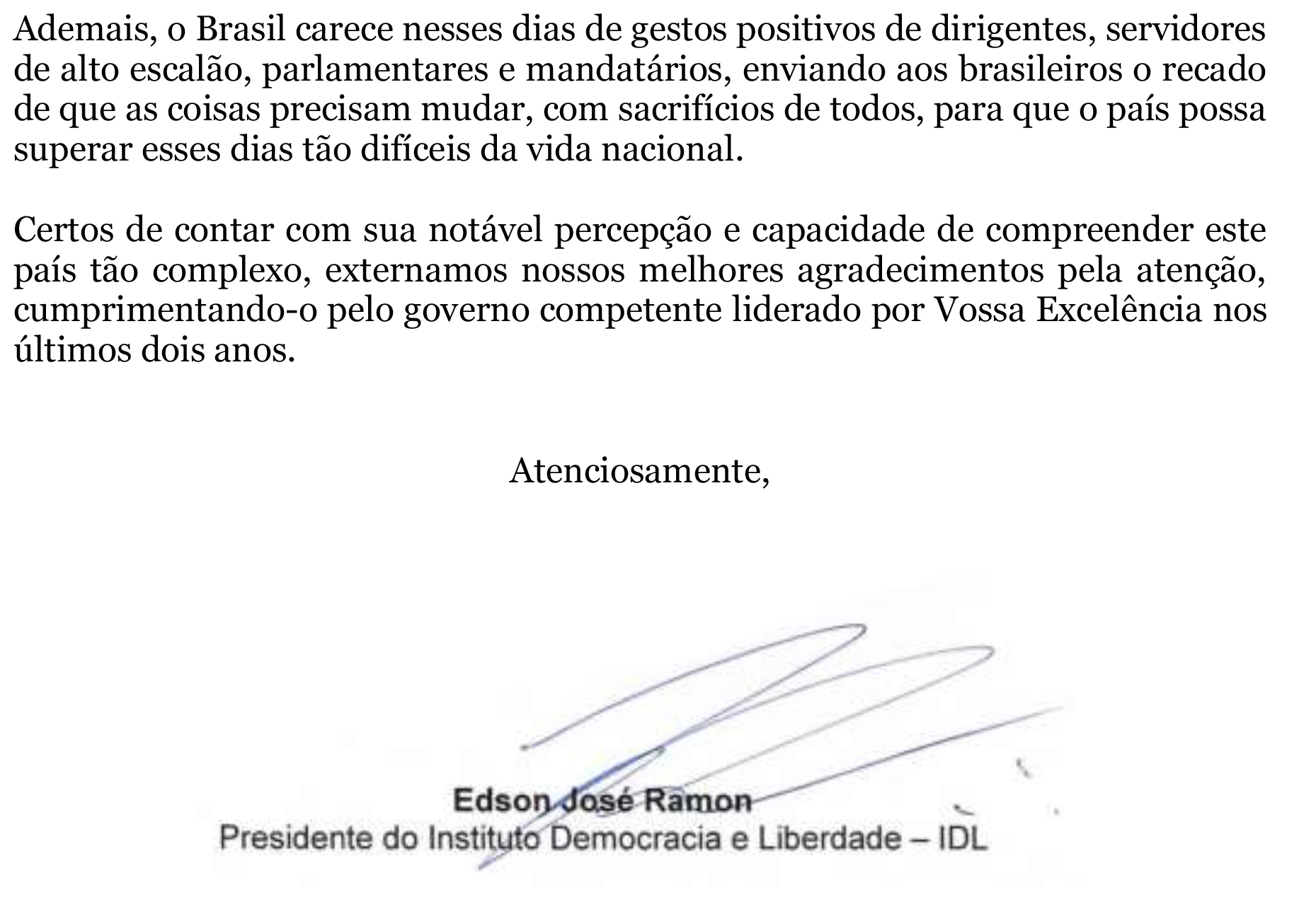 carta de aumento salarial do empregador